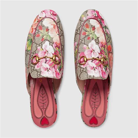 gucci bloom princetown|Gucci Princetown Loafers .